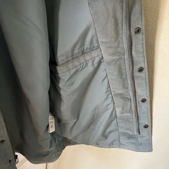 Levi's Mens Corduroy Jacket Size Medium Blue Seafoam Green - Picture 3 of 4